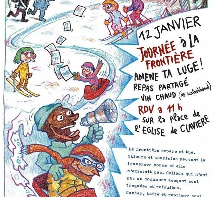 12 Janvier – Journée à la frontière !