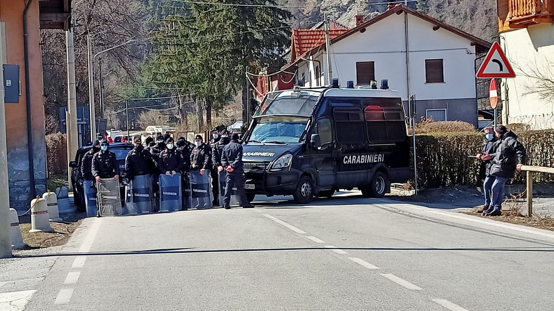 THE CASA CANTONIERA OCCUPATA HAD BEEN EVICTED. PUBLIC ASSEMBLY TODAY TO REORGANISE