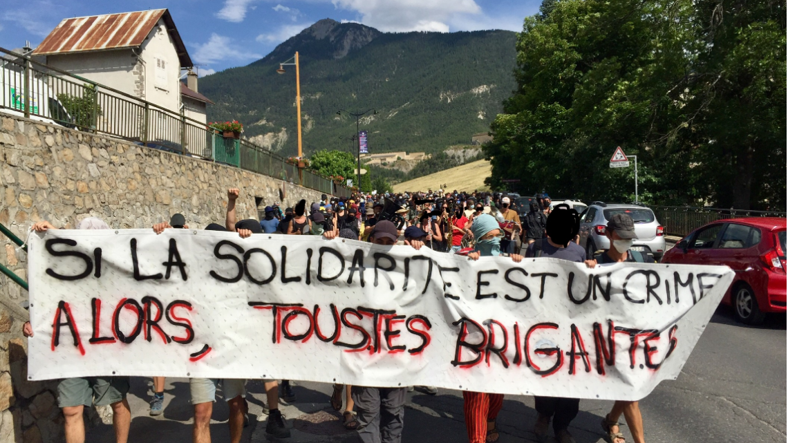 Considerazioni sul Campeggio Passamontagna contro le frontiere