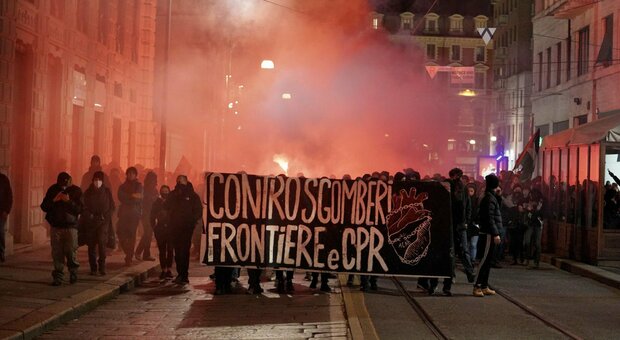 Report of the demonstration against evictions, borders and Detention centers (CPR) of 6/11/2021