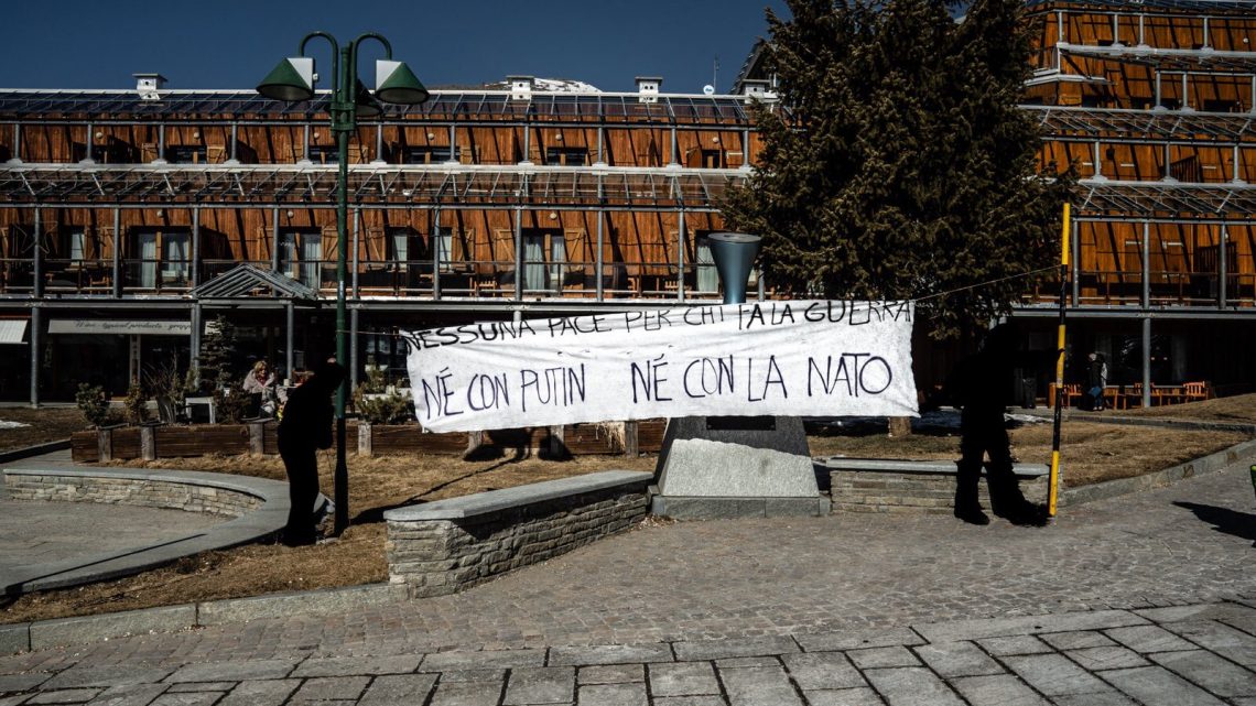 Contro le esercitazioni militari in Valsusa