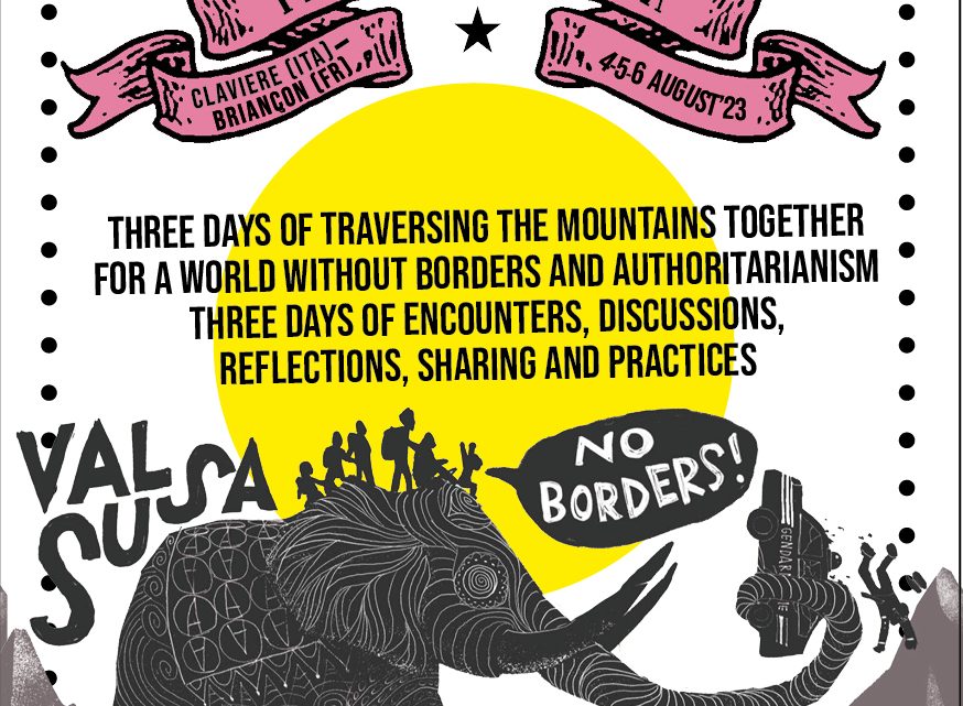 Call to join Passamontagna 2023 – Camping AGAINST THE BORDERS