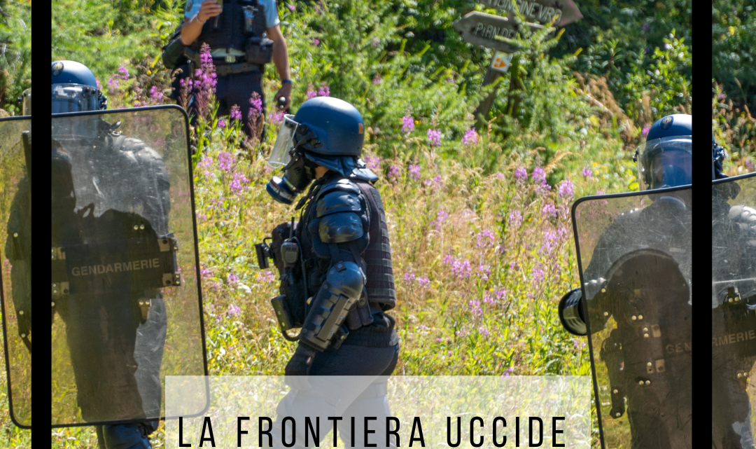 THE BORDER HAS KILLED AGAIN – SIT-IN SUNDAY 13 AUGUST, 15:00 IN MONGINEVRO CENTRE